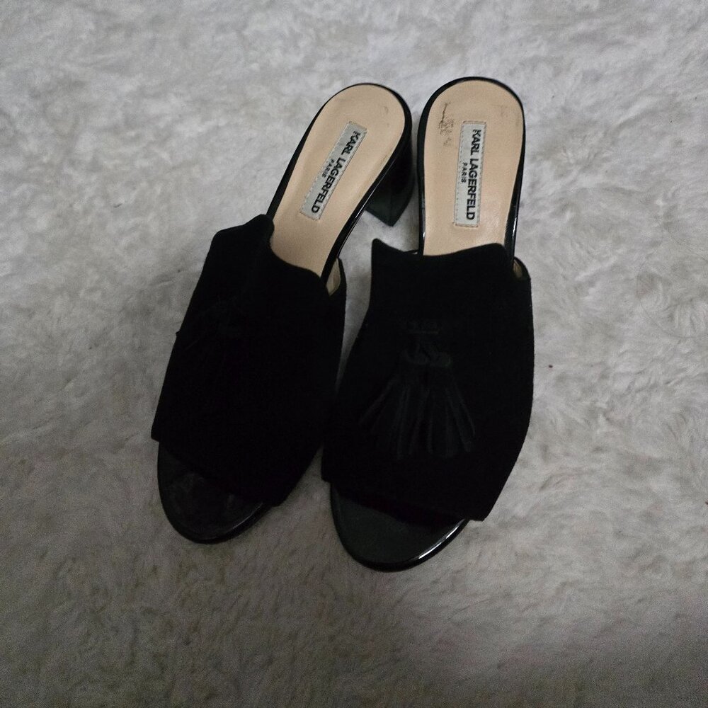 Karl Largefield open top shoes